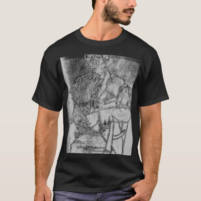 stravinsky picassopng tee shirt (Framsida)
