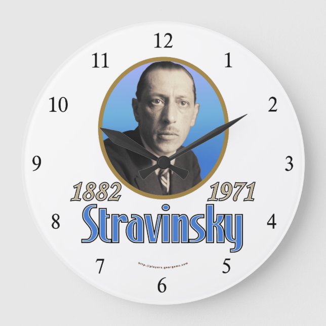 Stravinsky Stor Klocka (Framsida)