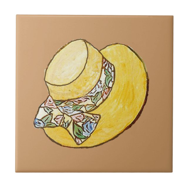 Straw Hat Tile Kakelplatta (Framsidan)
