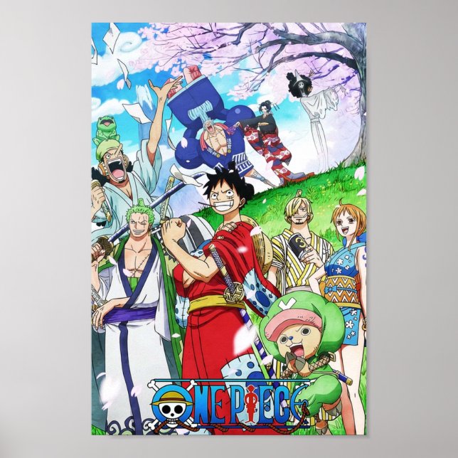 Straw Hats WANO One Biet Poster (Framsidan)