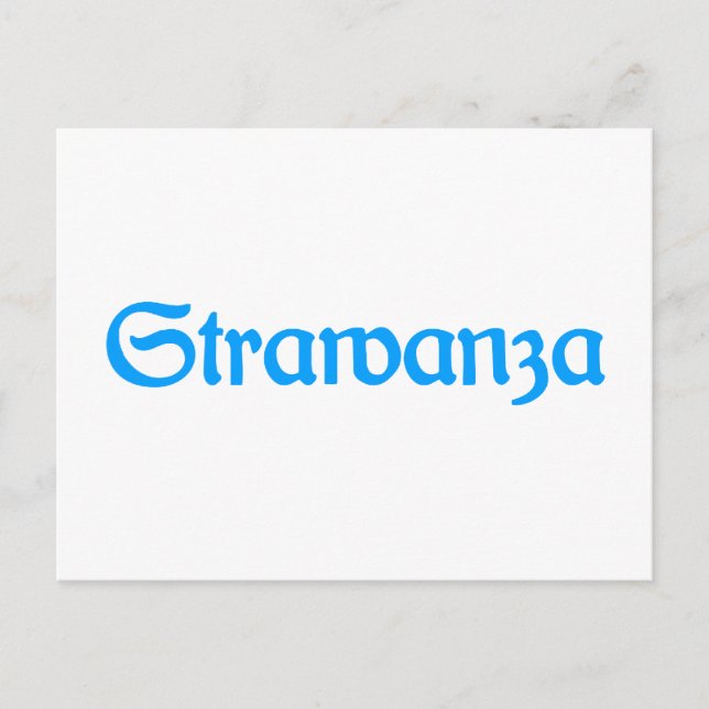 Strawanza Streuner Vykort (Framsida)