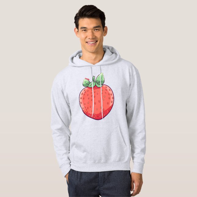 Strawb Hoodie (Hel framsida)