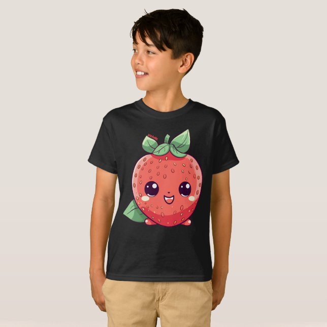 Strawb T Shirt (Hel framsida)