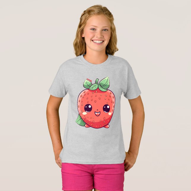 Strawb T Shirt (Hel framsida)