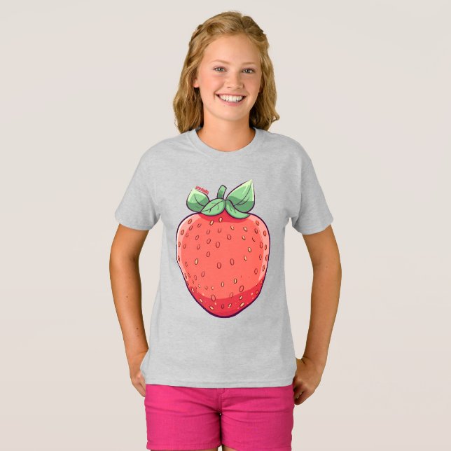 Strawb T Shirt (Hel framsida)
