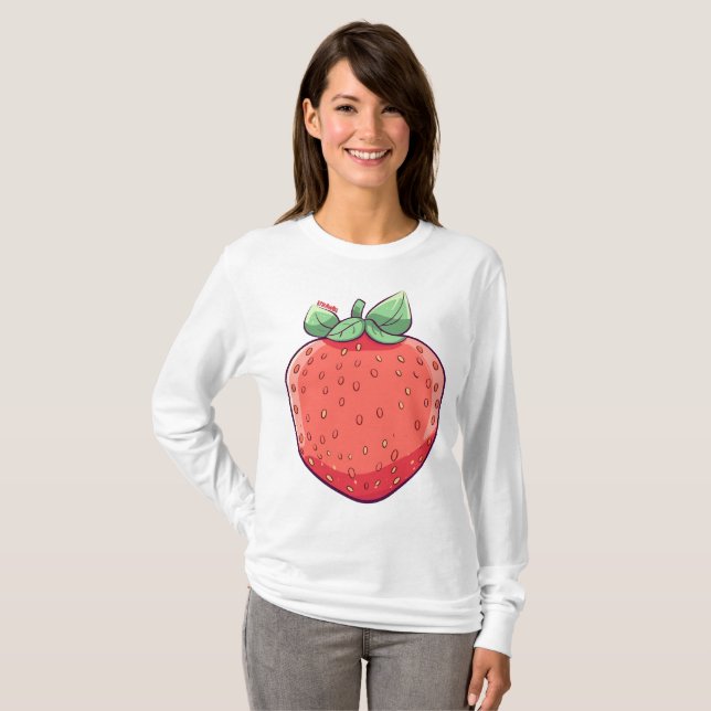 Strawb T Shirt (Hel framsida)
