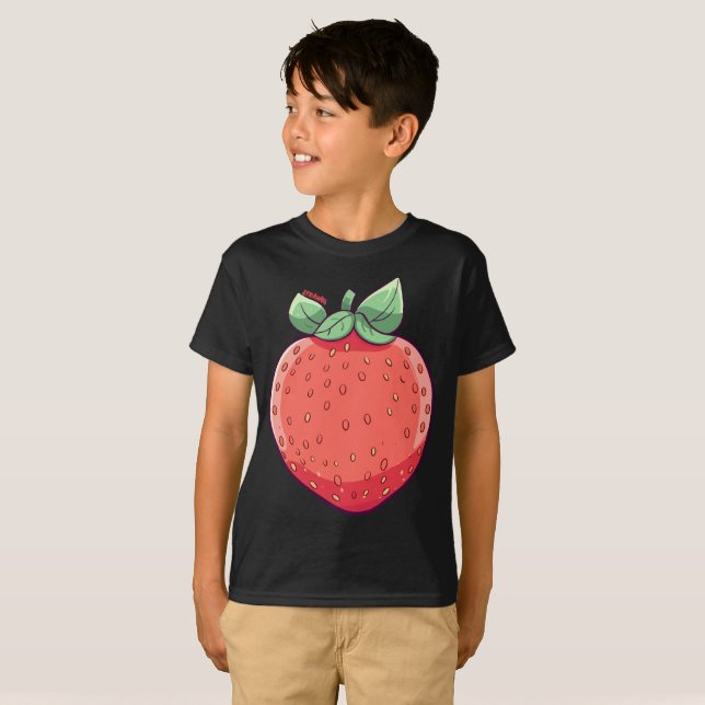 Strawb T Shirt (Hel framsida)