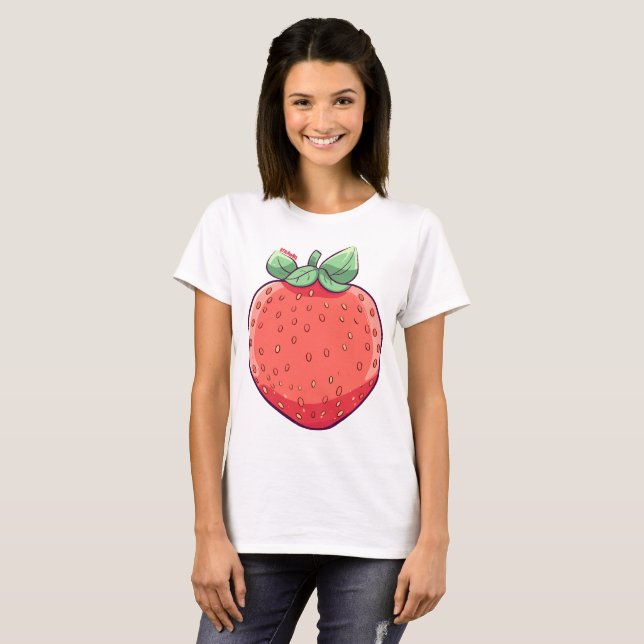 Strawb T Shirt (Hel framsida)