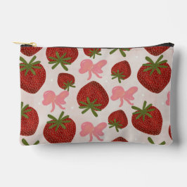Strawberries and Bows Pouch