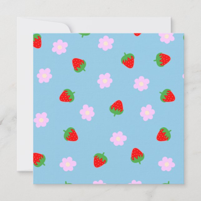 Strawberries & Flowers (Framsida)