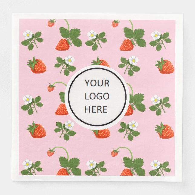 Strawberries Pappersservett (Framsida)