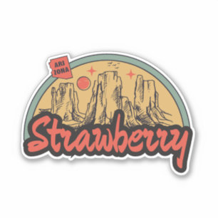 Strawberry, Arizona Klistermärke Klistermärken