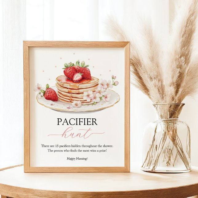 Strawberry Baby Brunch Nappar Hunt Game-tecken Poster (Skapare uppladdad)