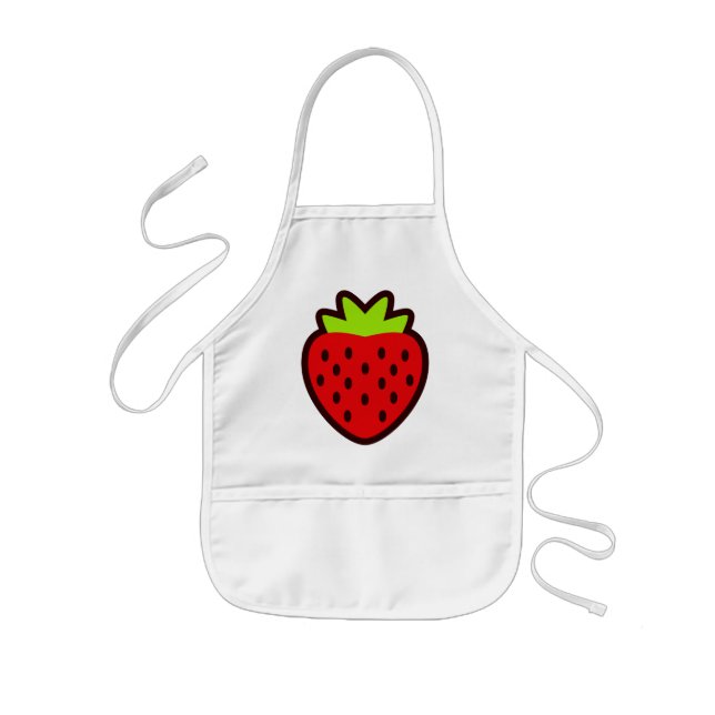 STRAWBERRY BARNFÖRKLÄDE (Framsidan)