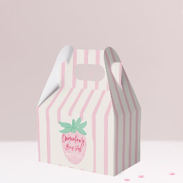 Strawberry Berry First Favor Box Presentaskar