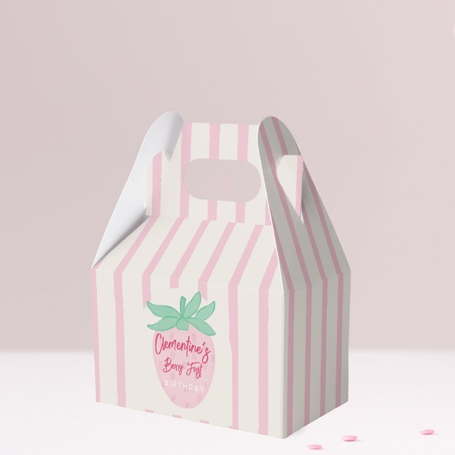 Strawberry Berry First Favor Box Presentaskar (Skapare uppladdad)