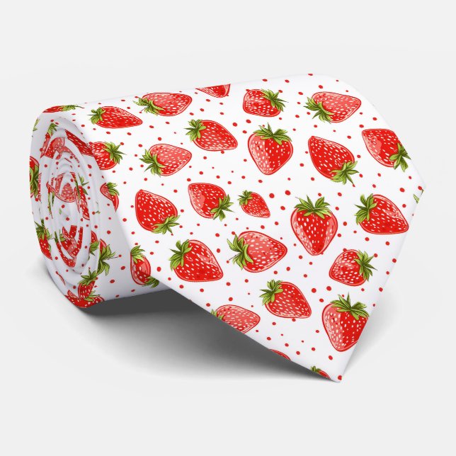 Strawberry Berry Sweet Mönster Slips (Rullad)