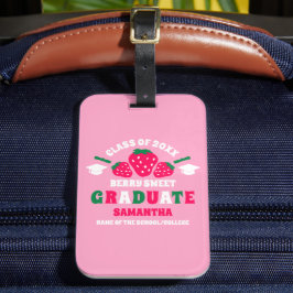 Strawberry Berry Sweet Studenten Bagagebricka