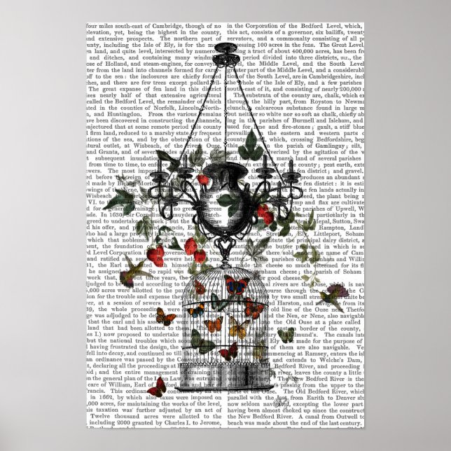 Strawberry Chandelier Poster (Framsidan)