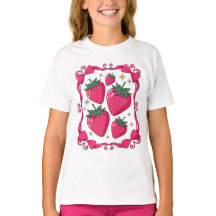 Strawberry Coquette Aesthetic Pink Bow Cute Design