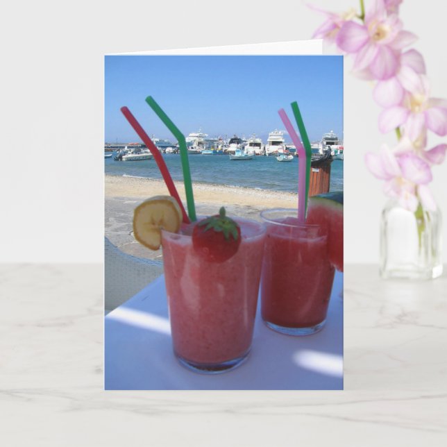 Strawberry Daiquiris at Mykonos - kort (Orkide)