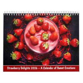 Strawberry Delights 2026 – A Calendar of Sweet Cre Kalender