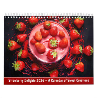 Strawberry Delights 2026 – A Calendar of Sweet Cre Kalender