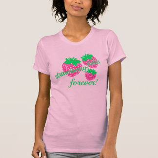*strawberry fältför evigt t-shirt