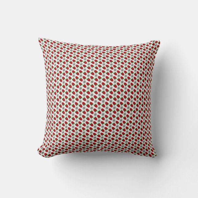 Strawberry fields pillow kudde (Framsida)