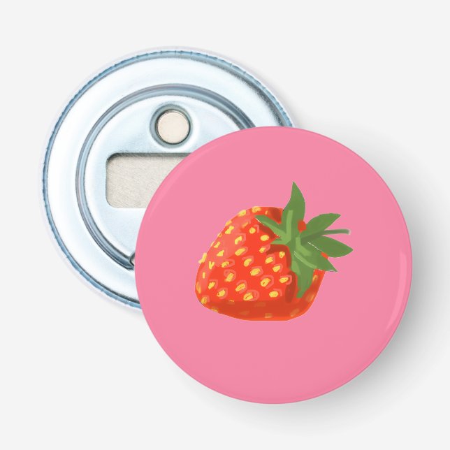 Strawberry Flasköppnare (Framsidan)