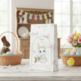 Strawberry Gaze Bunny - Cute Anime Eyes & Ribbon