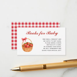 Strawberry Girl Baby Shower Books For Baby Tilläggskort