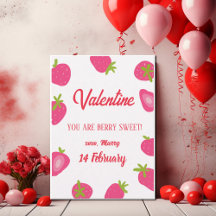 Strawberry Girl Sweet Valentines day