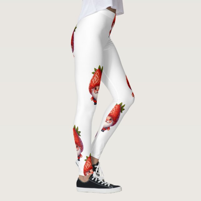 Strawberry Gnome Charm Leggings (Höger)