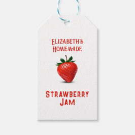 Strawberry Jam Presentetikett