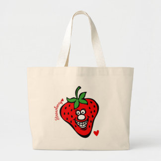 Strawberry *Jumbo Tote Jumbo Tygkasse