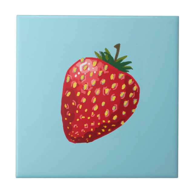 Strawberry Kakelplatta (Framsidan)