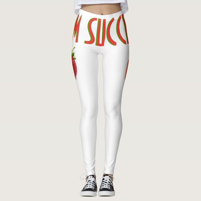 STRAWBERRY KÄRLEK LEGGINGS (Framsida)