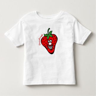 Strawberry *Kids White Tee Shirt