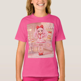Strawberry Milkskakas Kawaii Doll T Shirt