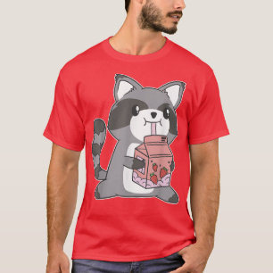Strawberry Mjölk Graphic Otaku Harajuku Japan Anim T Shirt