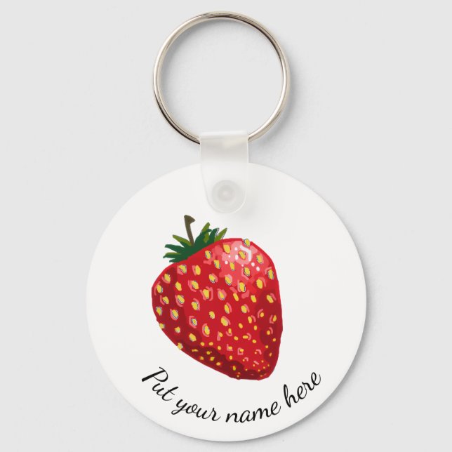 Strawberry Nyckelring (Framsida)