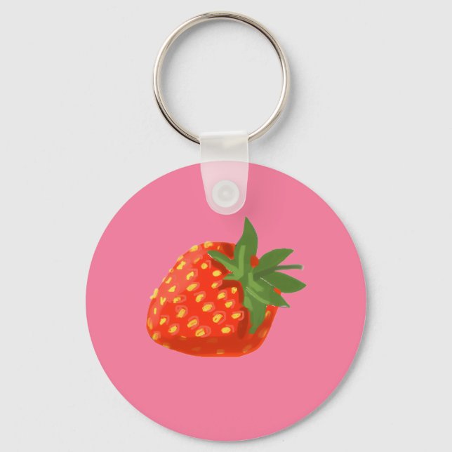 Strawberry Nyckelring (Framsida)