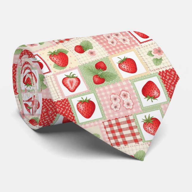Strawberry Patchwork Picnic (3) Slips (Rullad)