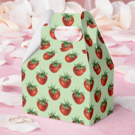 Strawberry Pattern Presentaskar