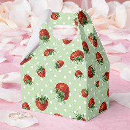 Strawberry Pattern Presentaskar