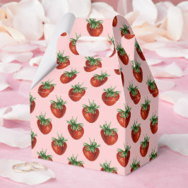 Strawberry Pattern Presentaskar