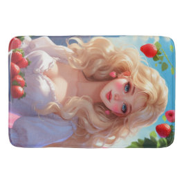Strawberry princess badrumsmatta