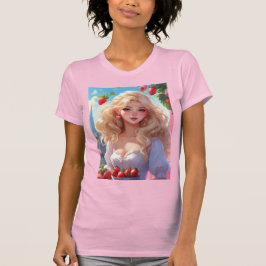 Strawberry princess t shirt
