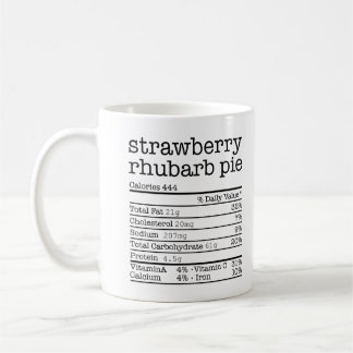Strawberry Rhubarb Pie Nutrition Fact Thanksgiving Kaffemugg